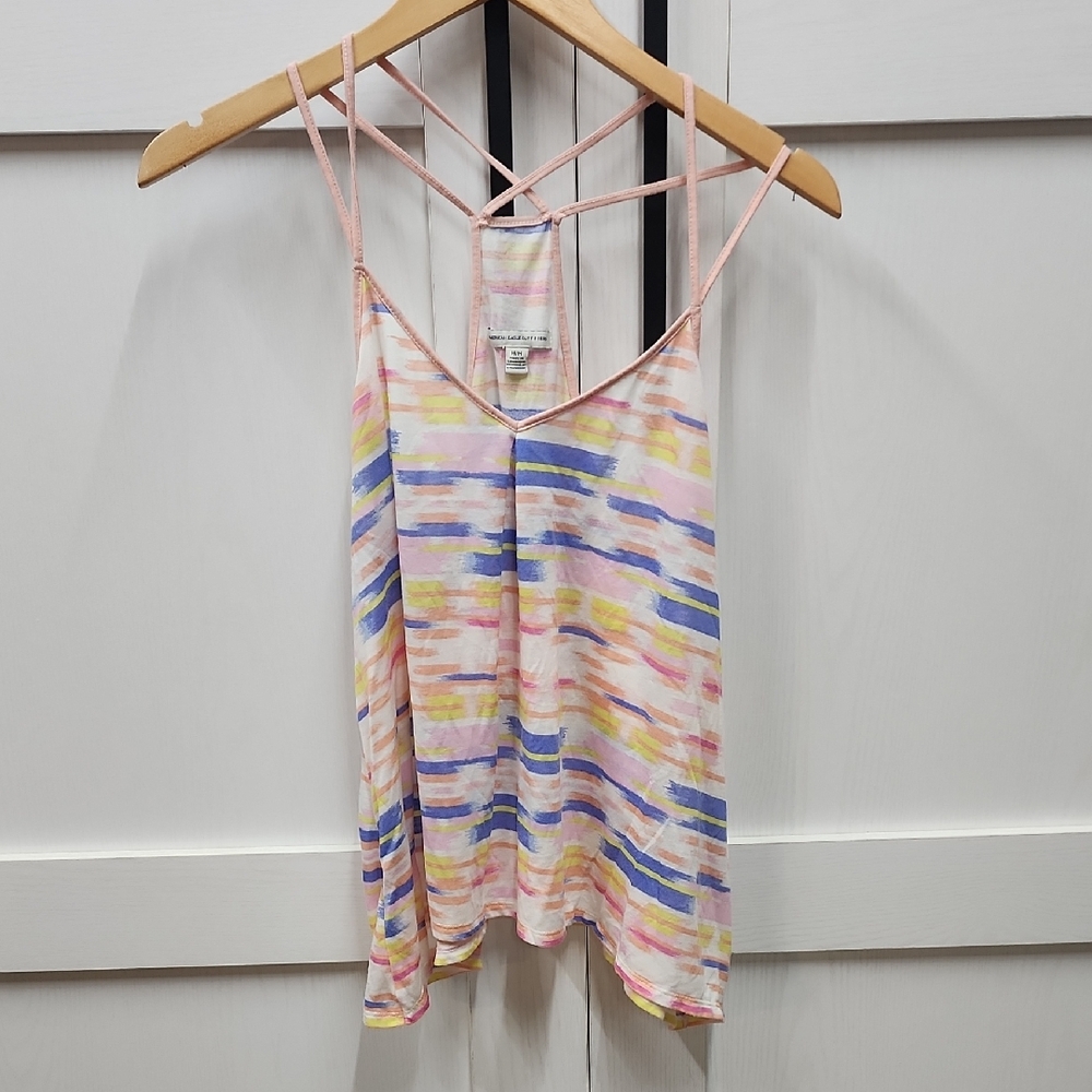 American Eagle Outfitters Multicolor Tank Top